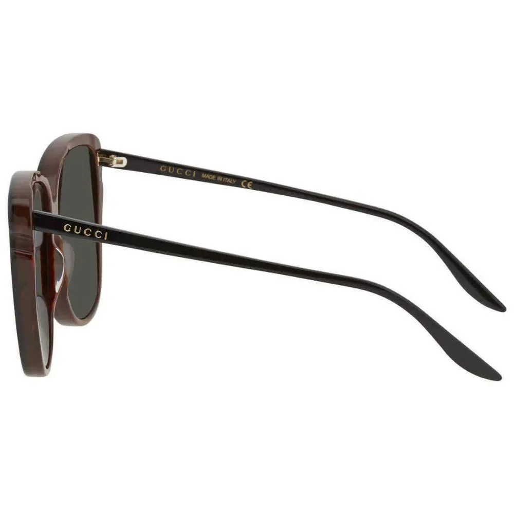 NEW Gucci Grey Butterfly Women's Sunglasses - Picture 3 of 4